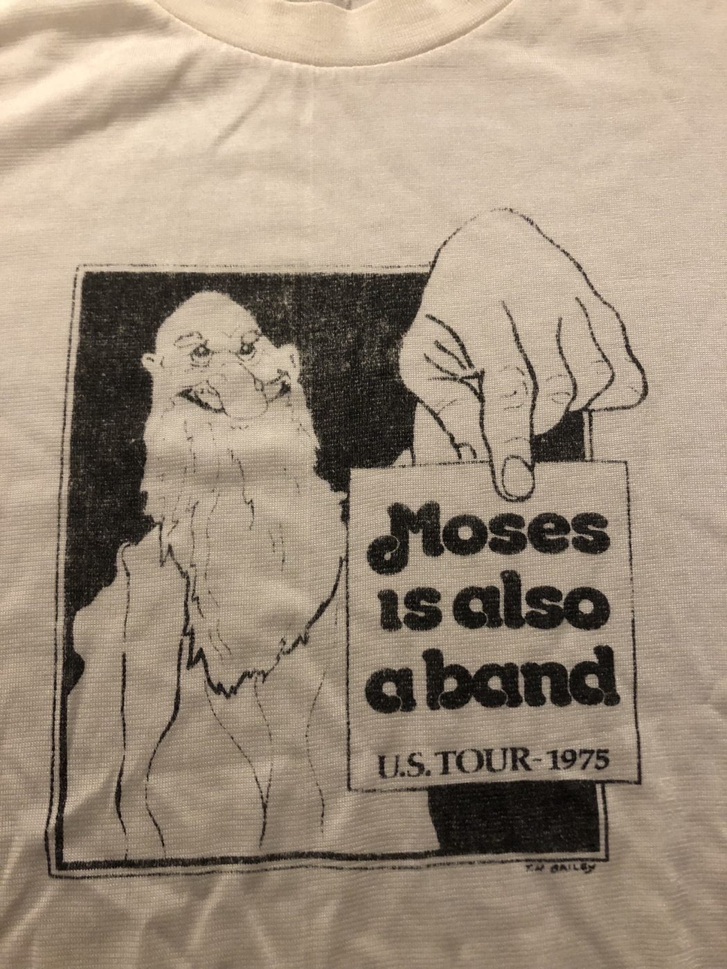 Moses Tour Shirt 1975